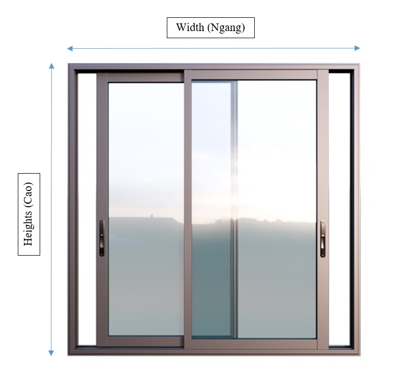 Hướng dẫn đo các loại rèm blind cho cửa sổ nhỏ